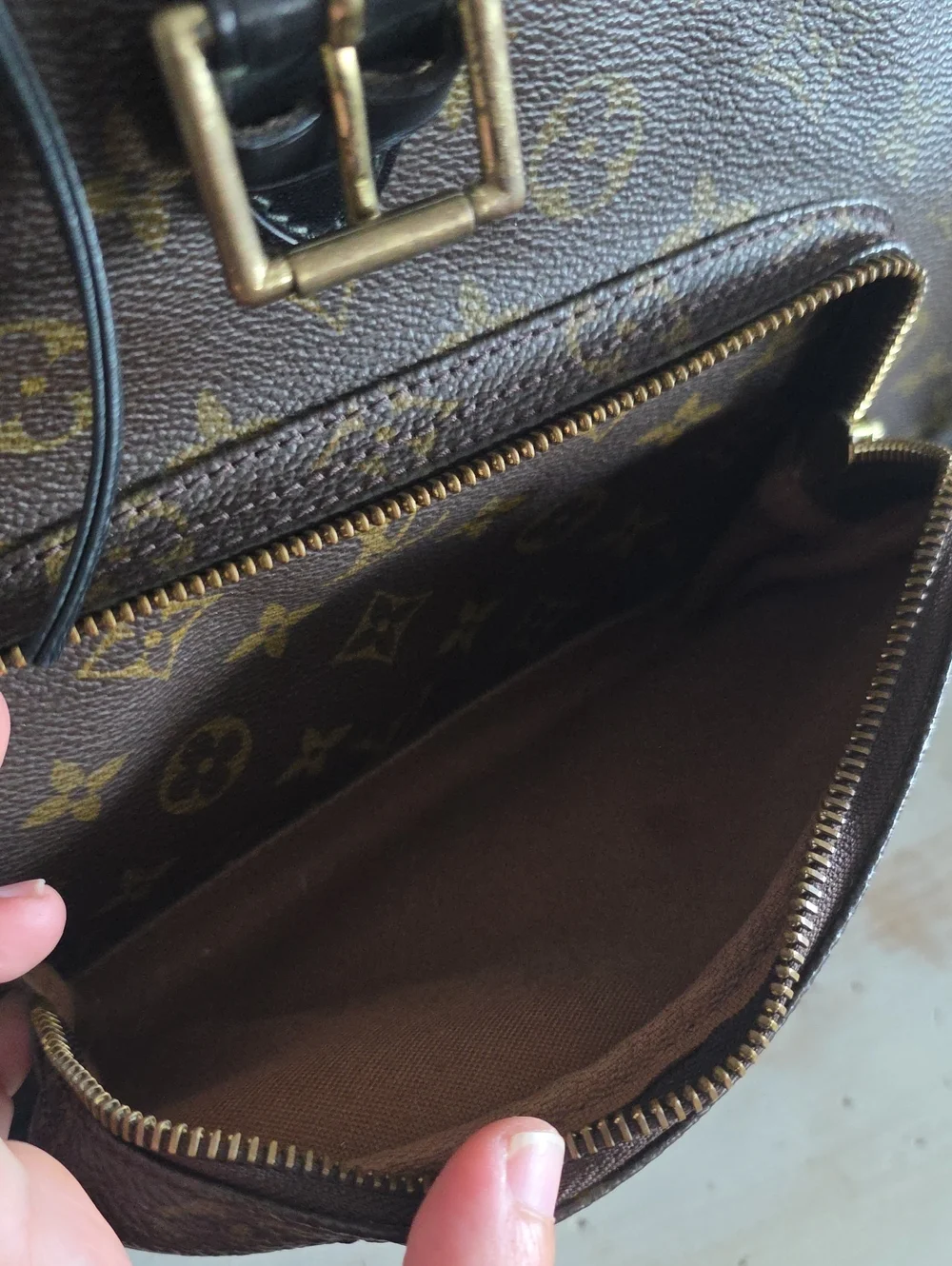 Louis Vuitton Monogram Montsouris GM Backpack